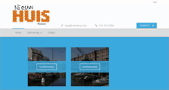 Desktop Screenshot of nieuwhuis.net